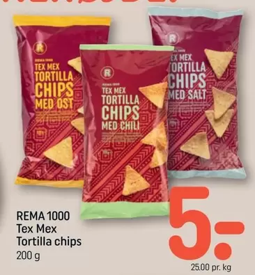 Chili - Tex Mex Tortilla chips