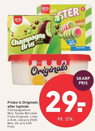 Frisko Is Originals eller Ispinde