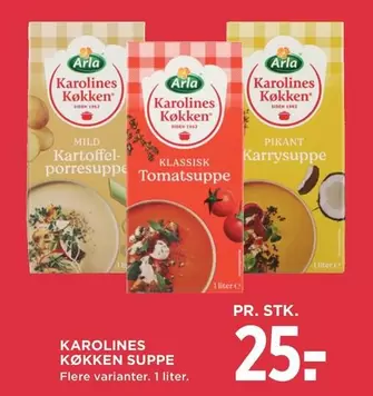 Arla - Karolines K
kken Suppe