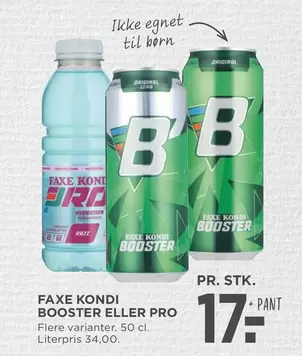 Faxe - FAXE KONDI BOOSTER ELLER PRO