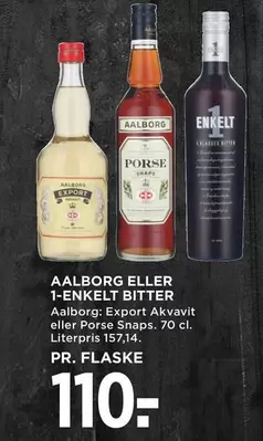 Aalborg or 1-Enkelt Bitter