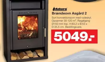 Brændovn Asgård 2