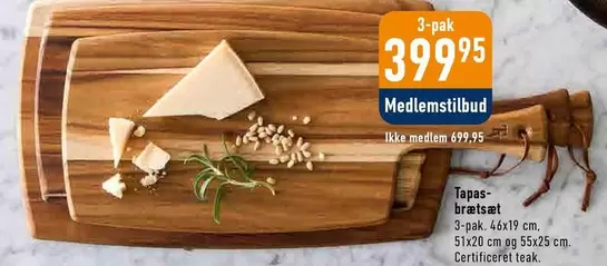 Tapas-brætsæt