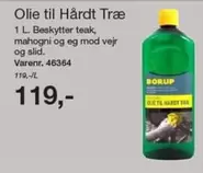 Olie til Hårdt Træ
