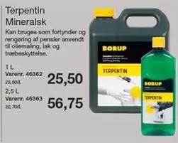 Terpentin Mineralsk