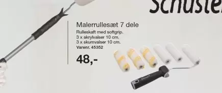 Malerrullesæt 7 dele