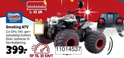 Smoking ATV