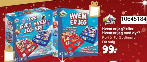Hvem er jeg? eller Hvem er jeg med dyr?