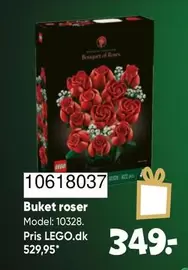 Lego - Bukett roser Model: 10328
