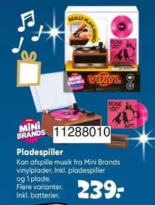 Rose - Pladespiller 11288010