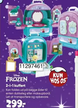 Frozen - 2-i-1 kuffert