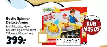 Pokemon - Battle Spinner Deluxe Arena