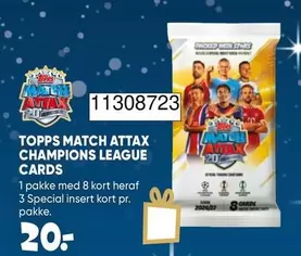 Kort - MATCH ATTAX CHAMPIONS LEAGUE CARDS