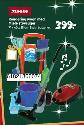 Miele - Rengøringsvogn med støvsuger