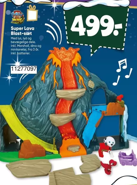Marshall - Super Lava Blast-sæt