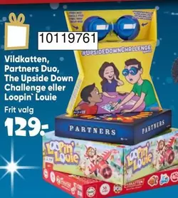 Duo - Vildkatten, Partners , The Upside Down Challenge eller Loopin' Louie