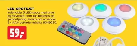 LED-SPOTSÆT 9049250