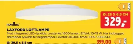LAXFORD LOFTLAMPE