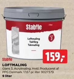 Loftmaling Glans 3. Acrylmaling