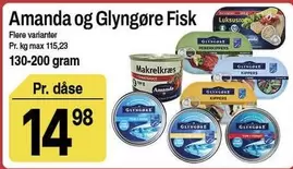 Amanda og Glyngøre Fisk