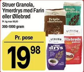 Granola - , Ymerdryss med Farin eller Øllebrød