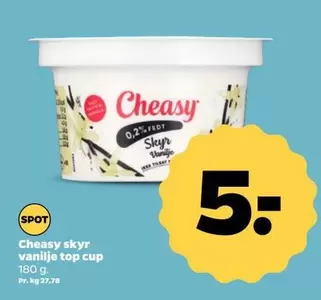 Skyr Vanilje Top Cup