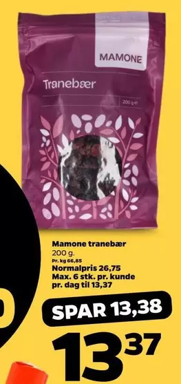 Tranebær