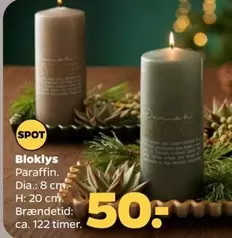 Bloklys Paraffin