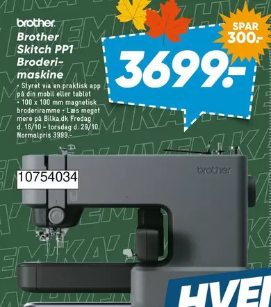 Skitch PP1 Broderimaskine