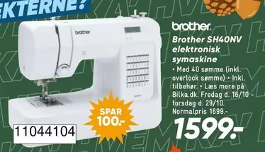 Brother SH40NV elektronisk symaskine