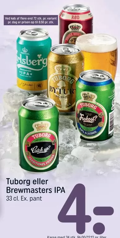 Tuborg eller Brewmasters IPA