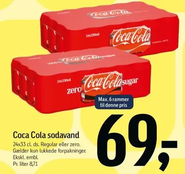 Coca Cola - Sodavand