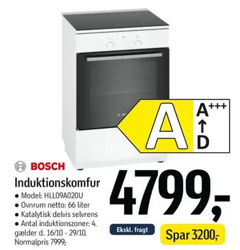 Bosch - Induktionskomfur