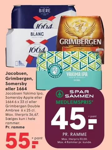 Grimbergen - Jacobsen, , Somersby eller 1664