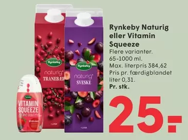 Naturig eller Vitamin Squeeze
