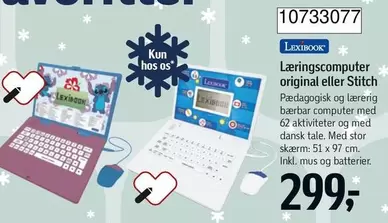 Stitch - Læringscomputer original eller