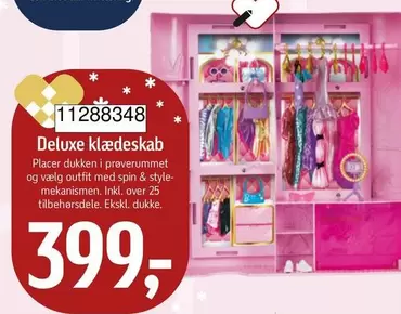 Deluxe klædeskab 11288348
