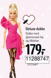 Barbie - Deluxe dukke
