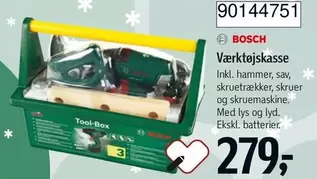 Bosch - Værktøjskasse