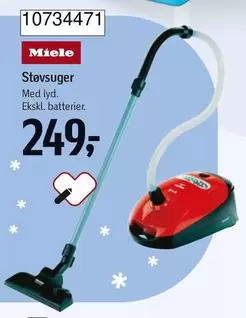 Miele - Støvsuger Med lyd. Ekskl. batterier.