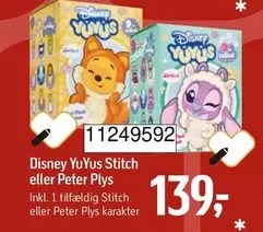 Stitch - Disney YuYu's eller Peter Plys