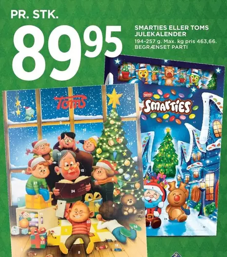 Smarties eller Toms Julekalender