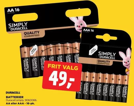 Simply - Batterier AA eller AAA