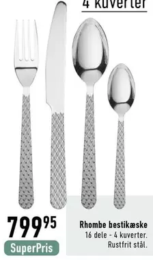 Rhombus cutlery set