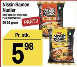 Nissin Ramen Nudler