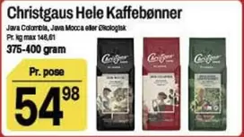 Java - Hele Kaffebønner