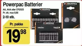 Batterier