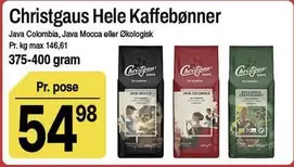 Java - Hele Kaffebønner