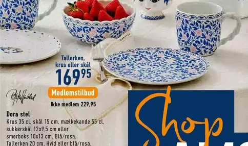 Tallerken, krus eller skål