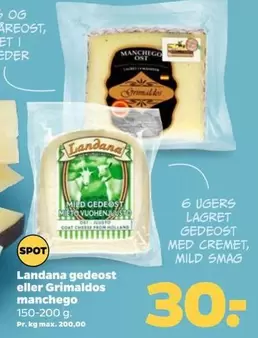 Landana gedeost eller Grimaldos manchego